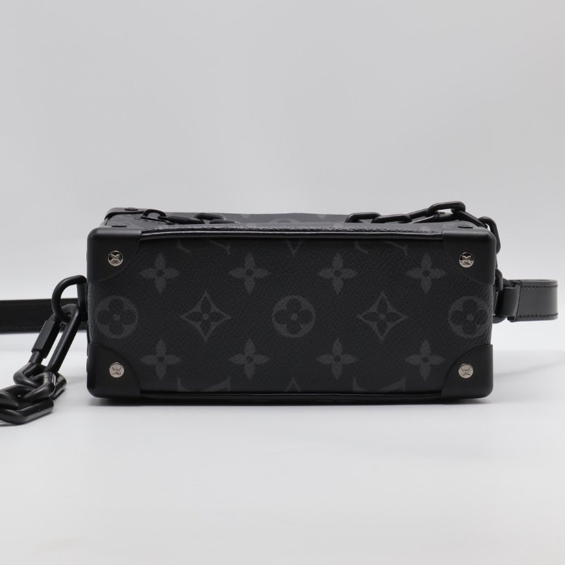 LOUIS VUITTON Mini Soft Trunk - 灰老花-6