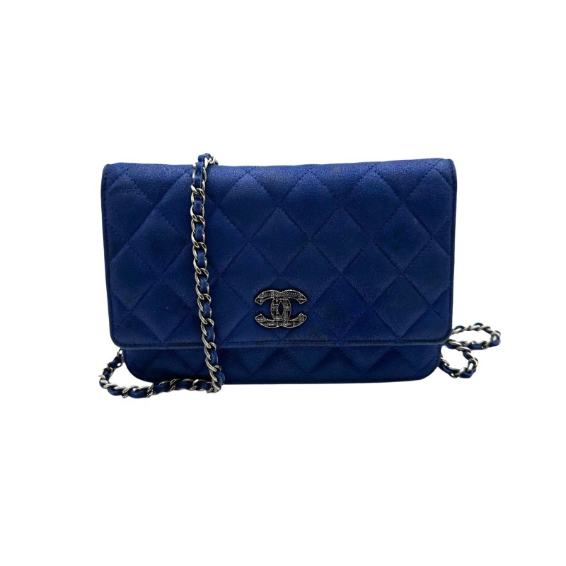 【美收精品】CHANEL 藍色單肩包 B-965【隔月月中將轉賣至日本 上架期限30天】-0