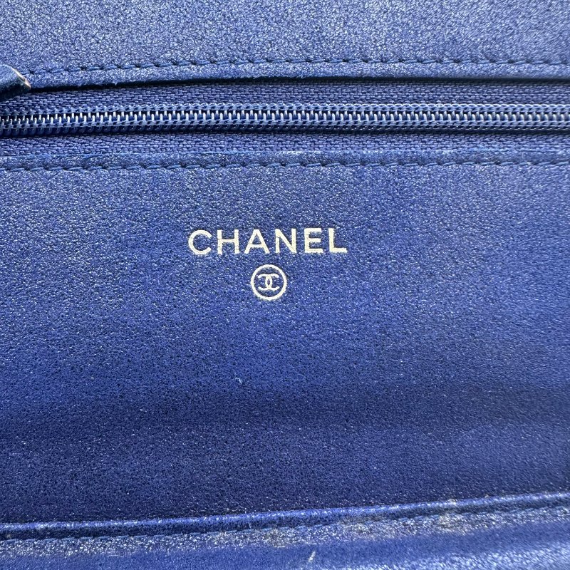 【美收精品】CHANEL 藍色單肩包 B-965【隔月月中將轉賣至日本 上架期限30天】-7