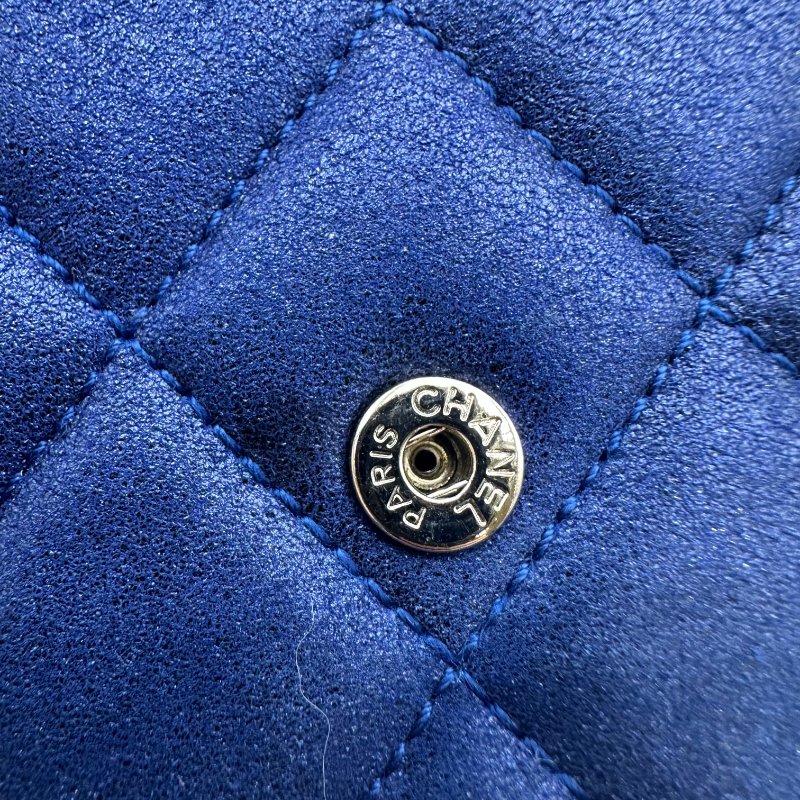 【美收精品】CHANEL 藍色單肩包 B-965【隔月月中將轉賣至日本 上架期限30天】-10