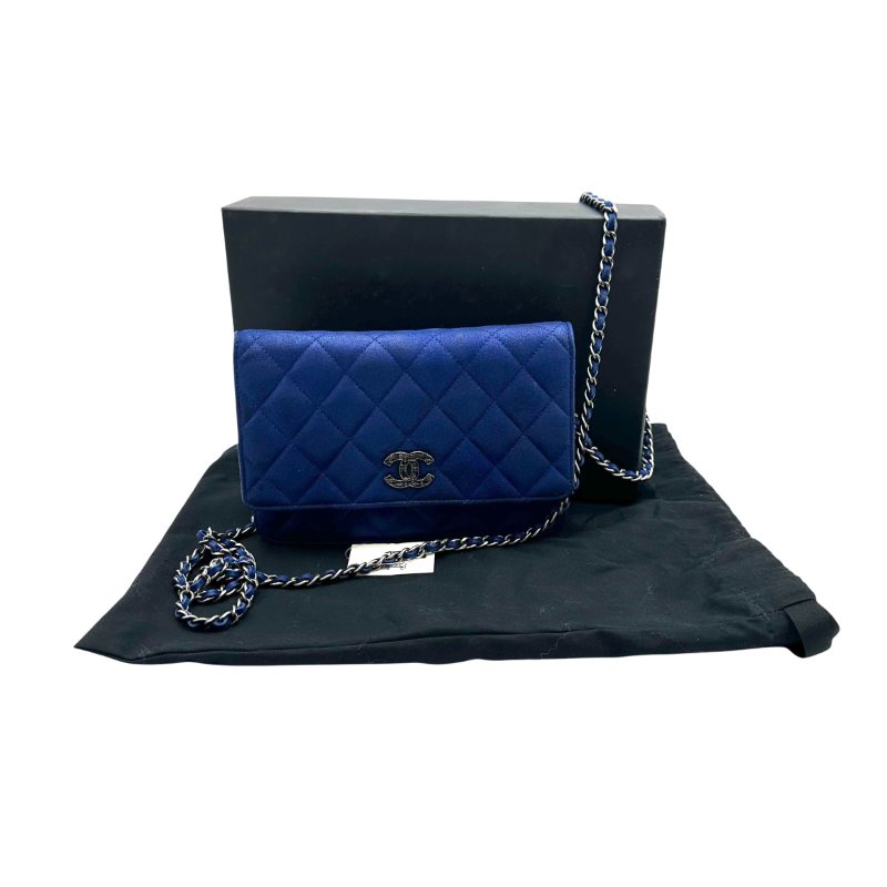 【美收精品】CHANEL 藍色單肩包 B-965【隔月月中將轉賣至日本 上架期限30天】-13