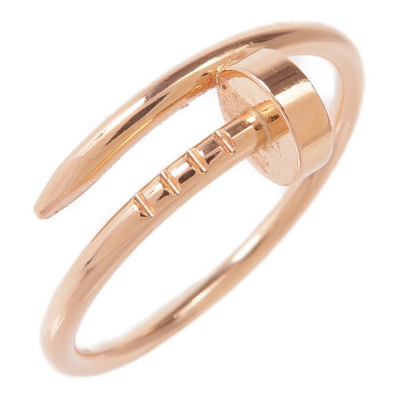 CARTIER 18K玫瑰金Juste un Clou Ring戒指Cartier#58/US#8.5-3