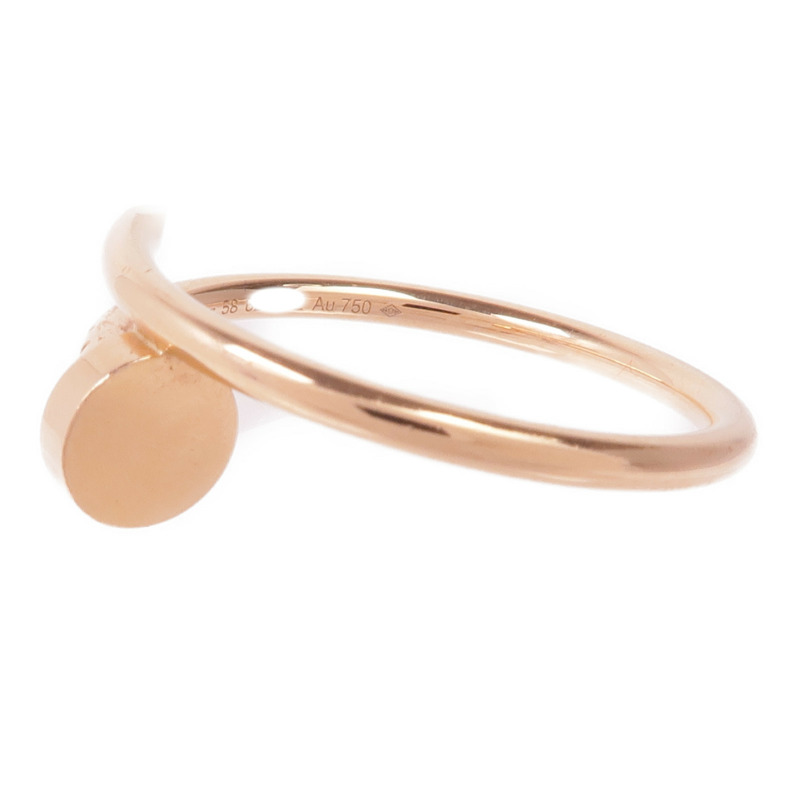 CARTIER 18K玫瑰金Juste un Clou Ring戒指Cartier#58/US#8.5-5