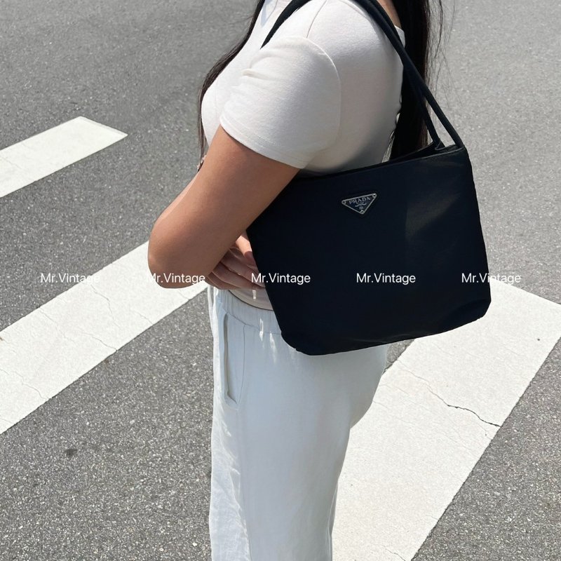 Prada尼龍托特包-0