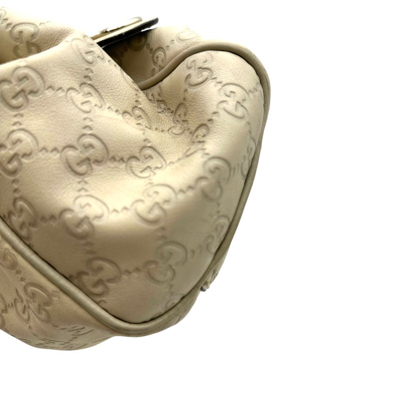 【美收精品】GUCCI 米白色手提包 B-966【隔月月中將轉賣至日本 上架期限30天】-5