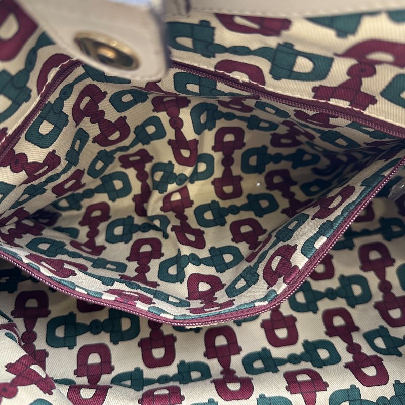 【美收精品】GUCCI 米白色手提包 B-966【隔月月中將轉賣至日本 上架期限30天】-8