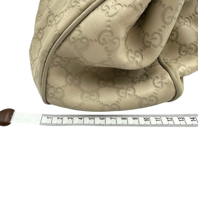 【美收精品】GUCCI 米白色手提包 B-966【隔月月中將轉賣至日本 上架期限30天】-13