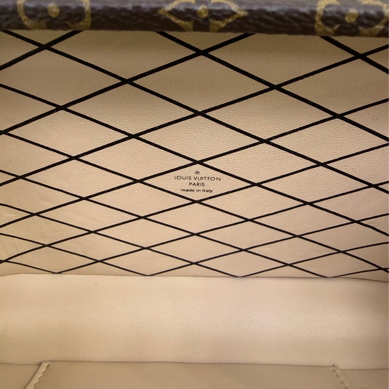 LOUIS VUITTON  Monogram Petite Malle Black-8