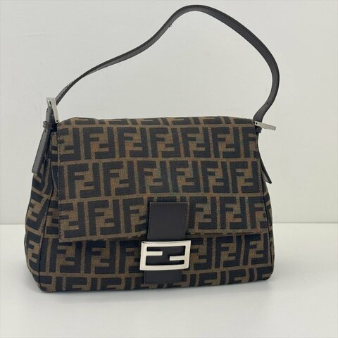 𝐅𝐄𝐍𝐃𝐈棕老花銀釦大法棍