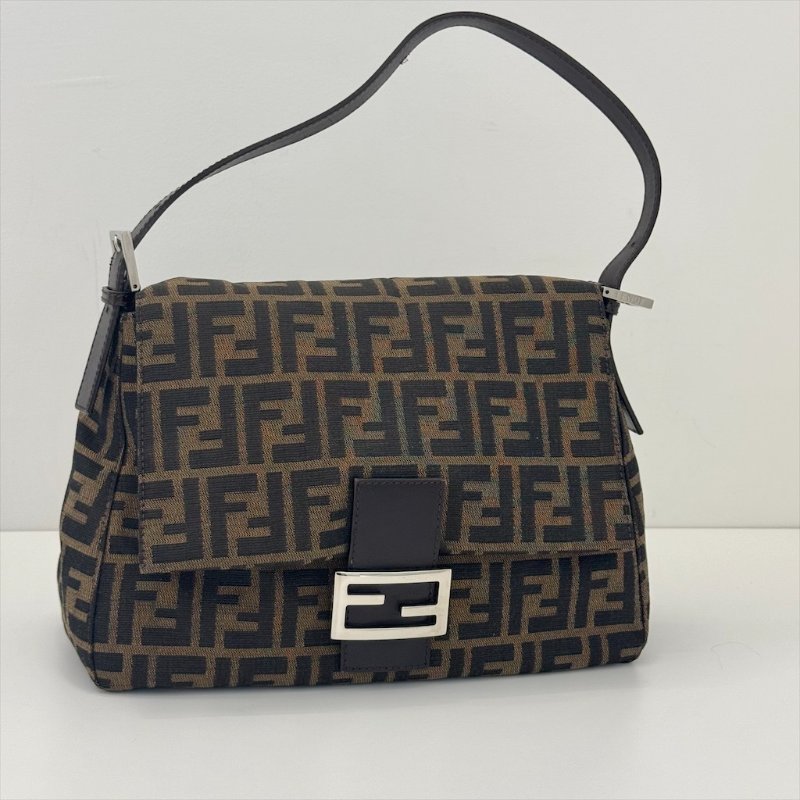 𝐅𝐄𝐍𝐃𝐈棕老花銀釦大法棍-0