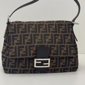 𝐅𝐄𝐍𝐃𝐈棕老花銀釦大法棍-5