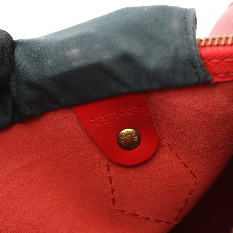 路易威登 Speedy 25 手提包 M43017 Epi 皮革，卡斯蒂利亞紅，二手女士-4