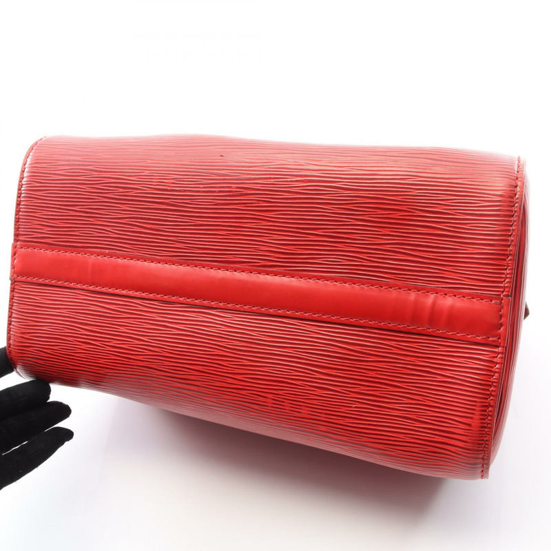 路易威登 Speedy 25 手提包 M43017 Epi 皮革，卡斯蒂利亞紅，二手女士-9