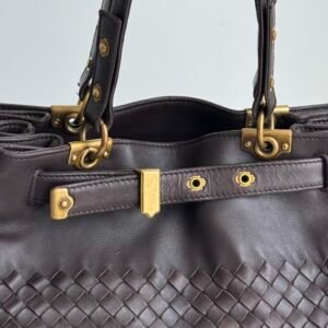 𝐁𝐕金釦牛皮編織𝐤𝐞𝐥𝐥𝐲-4