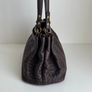 𝐁𝐕金釦牛皮編織𝐤𝐞𝐥𝐥𝐲-5