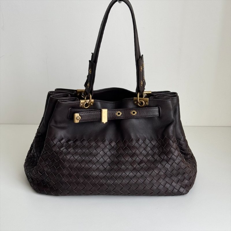 𝐁𝐕金釦牛皮編織𝐤𝐞𝐥𝐥𝐲-6