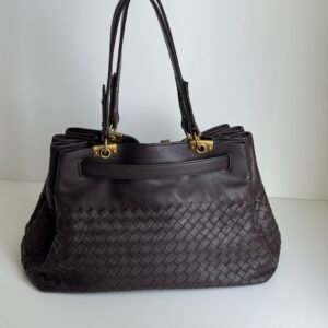 𝐁𝐕金釦牛皮編織𝐤𝐞𝐥𝐥𝐲-7