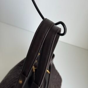 𝐁𝐕金釦牛皮編織𝐤𝐞𝐥𝐥𝐲-13