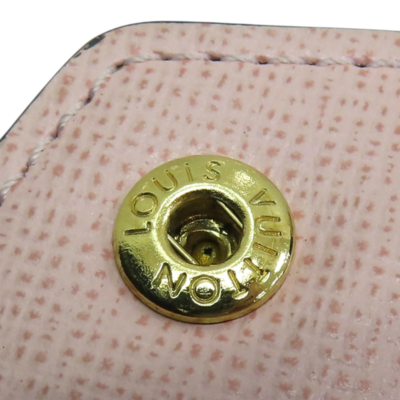 棕色 棋盤格帆布 Victorine 三折 扣式短夾 刻字 N61700【LOUIS VUITTON LV 路易威登】 N61700-16