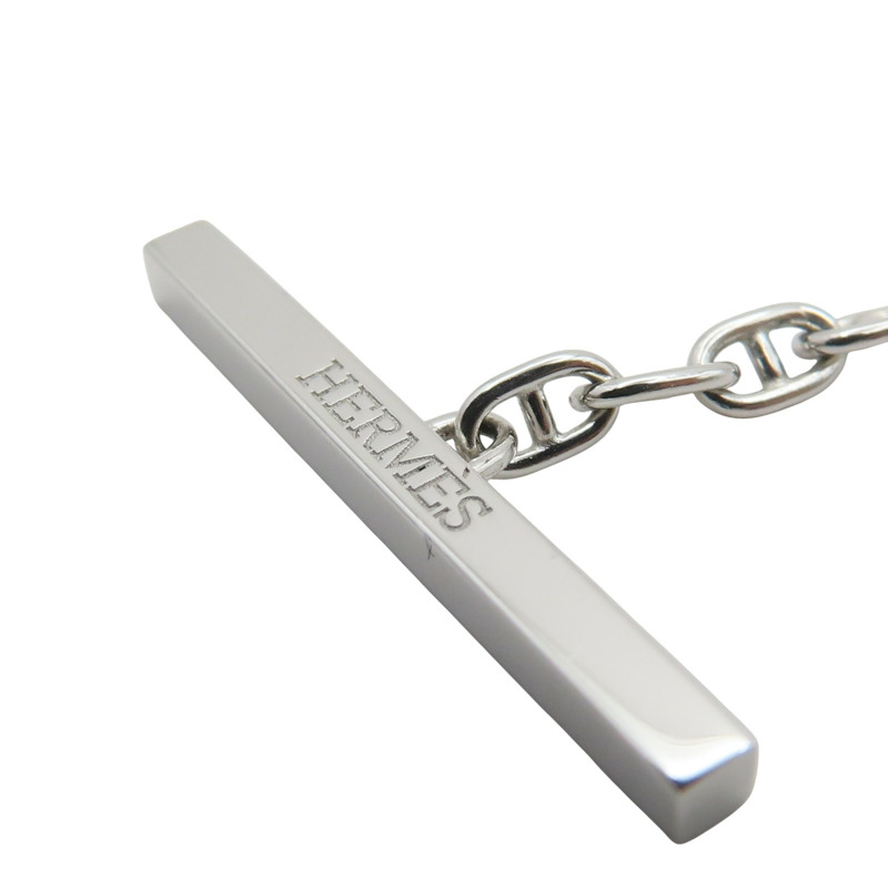 18K白金 鑽石 Chaine d′ancre Contour 項鍊【HERMES 愛馬仕】 H123302B 00ST-5
