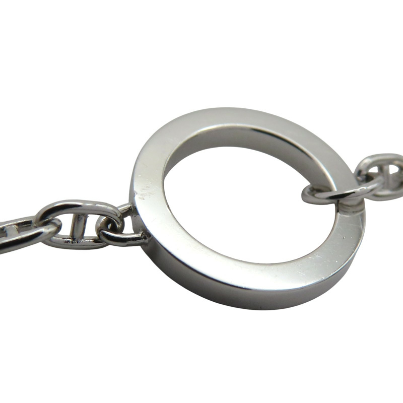 18K白金 鑽石 Chaine d′ancre Contour 項鍊【HERMES 愛馬仕】 H123302B 00ST-7