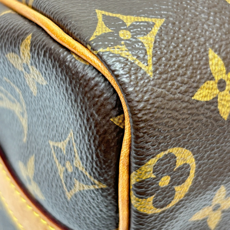 棕色原花帆布 Speedy Bandouliere 25 兩用包【LOUIS VUITTON LV 路易威登】 M41113-14