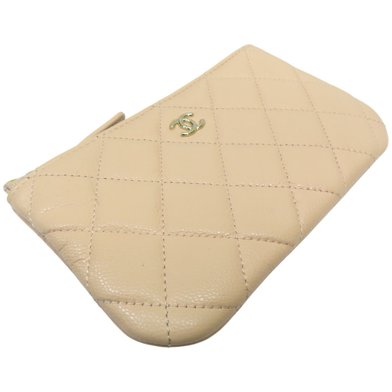 杏色牛皮 零錢包【CHANEL 香奈兒】-2