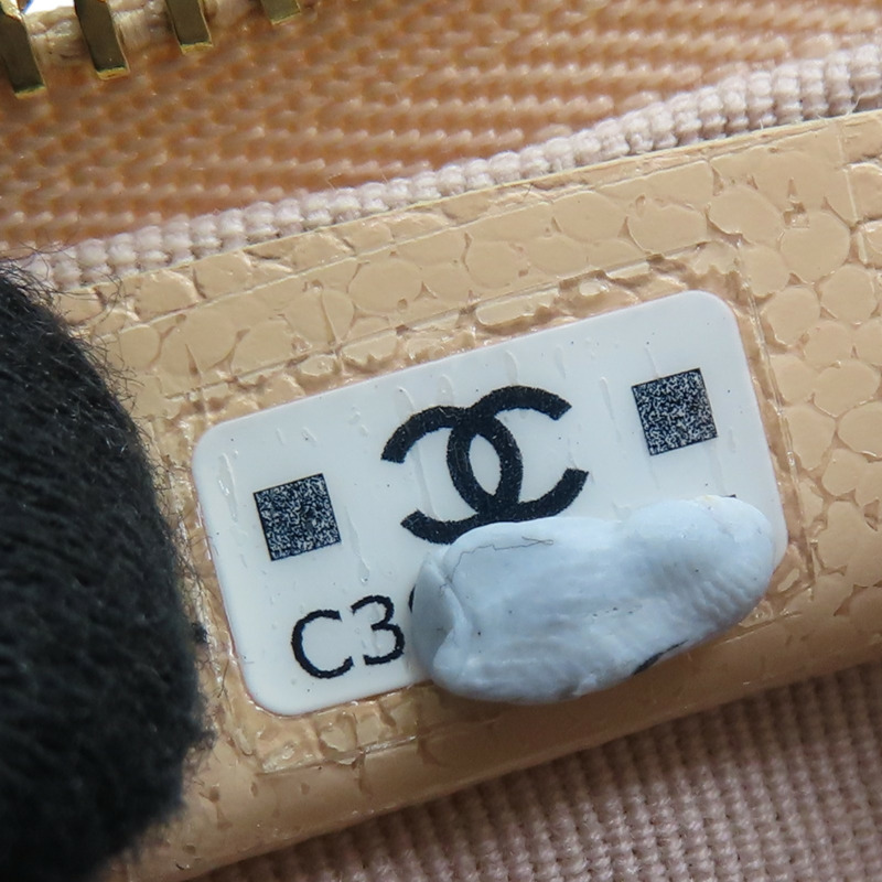 杏色牛皮 零錢包【CHANEL 香奈兒】-6