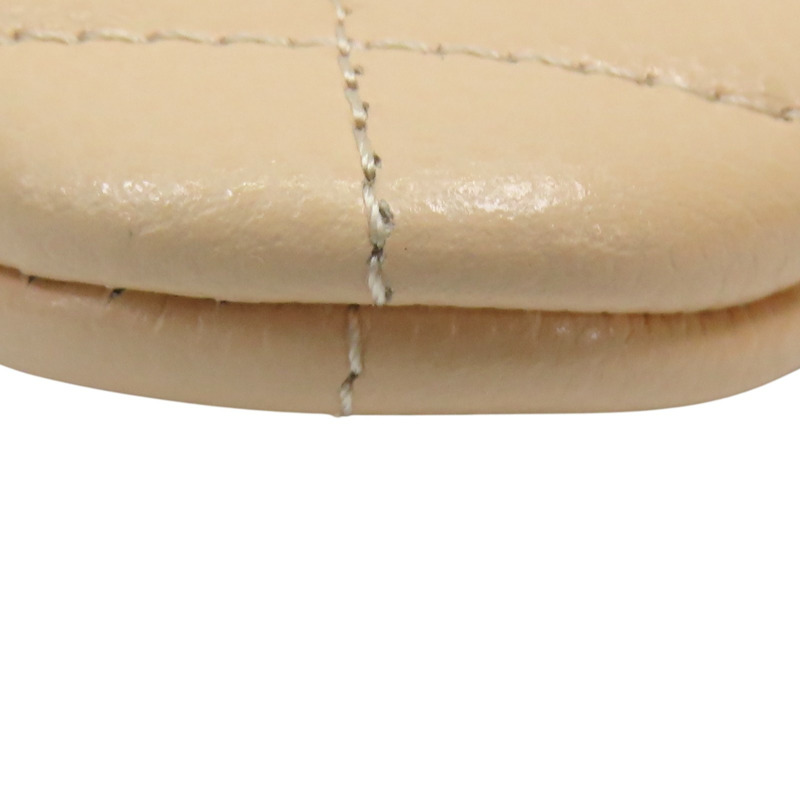 杏色牛皮 零錢包【CHANEL 香奈兒】-8