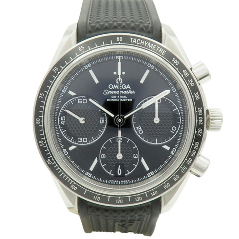 黑色錶盤 膠帶 不鏽鋼 Speedmaster Racing 腕錶【OMEGA 歐米茄 】 326.32.40.50.01.001