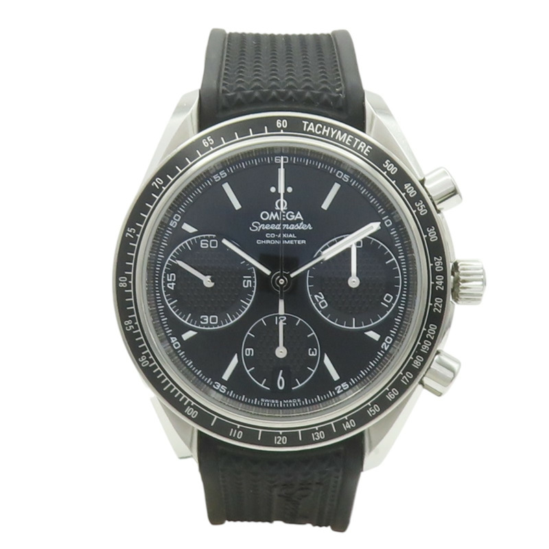 黑色錶盤 膠帶 不鏽鋼 Speedmaster Racing 腕錶【OMEGA 歐米茄 】 326.32.40.50.01.001-1