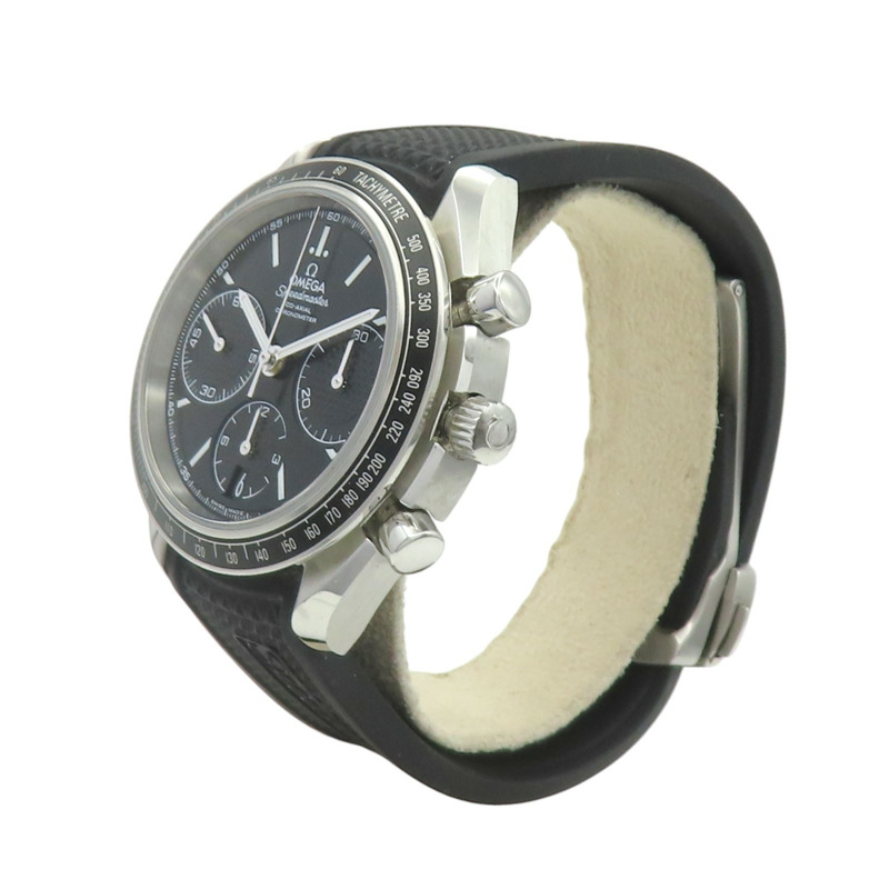 黑色錶盤 膠帶 不鏽鋼 Speedmaster Racing 腕錶【OMEGA 歐米茄 】 326.32.40.50.01.001-3