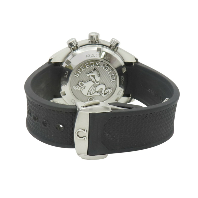 黑色錶盤 膠帶 不鏽鋼 Speedmaster Racing 腕錶【OMEGA 歐米茄 】 326.32.40.50.01.001-4