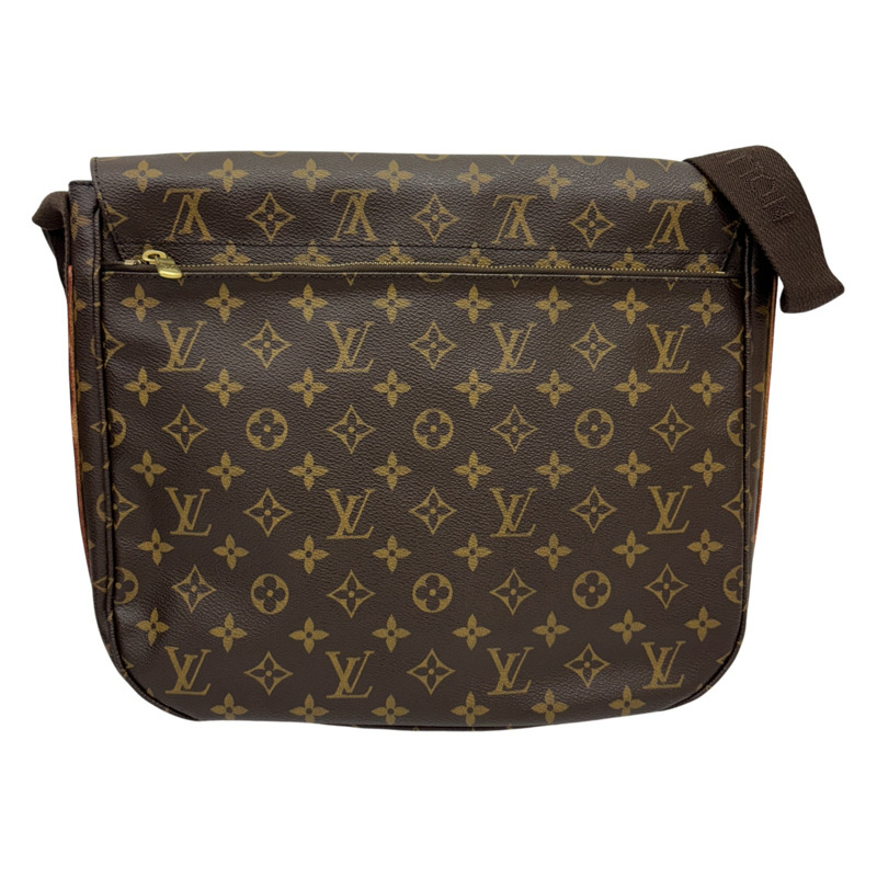 棕色 原花 帆布 Beaubourg MM Messenger 肩背包【LOUIS VUITTON LV 路易威登】 M97038-2