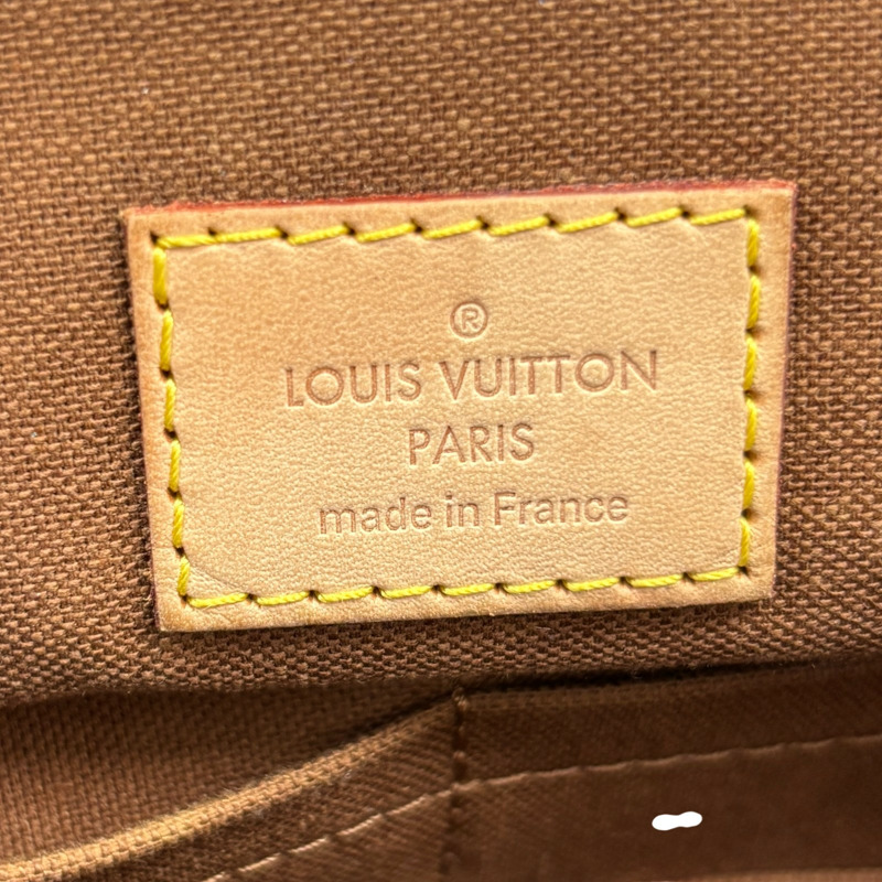 棕色 原花 帆布 Beaubourg MM Messenger 肩背包【LOUIS VUITTON LV 路易威登】 M97038-8