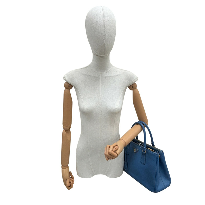 藍色 牛皮 Galleria 两用包【PRADA 普拉達】 BN1874-10