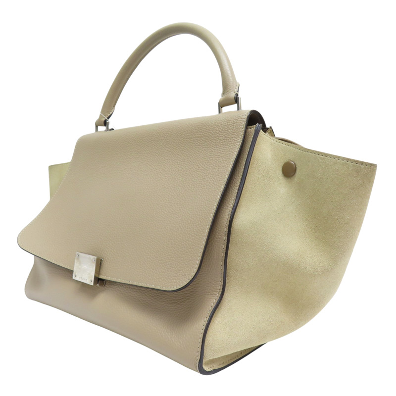 Trapeze 两用包 淺棕色 牛皮【CELINE 賽琳】-2