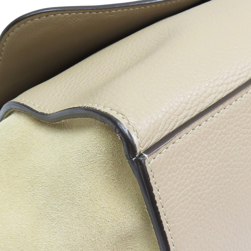 Trapeze 两用包 淺棕色 牛皮【CELINE 賽琳】-10