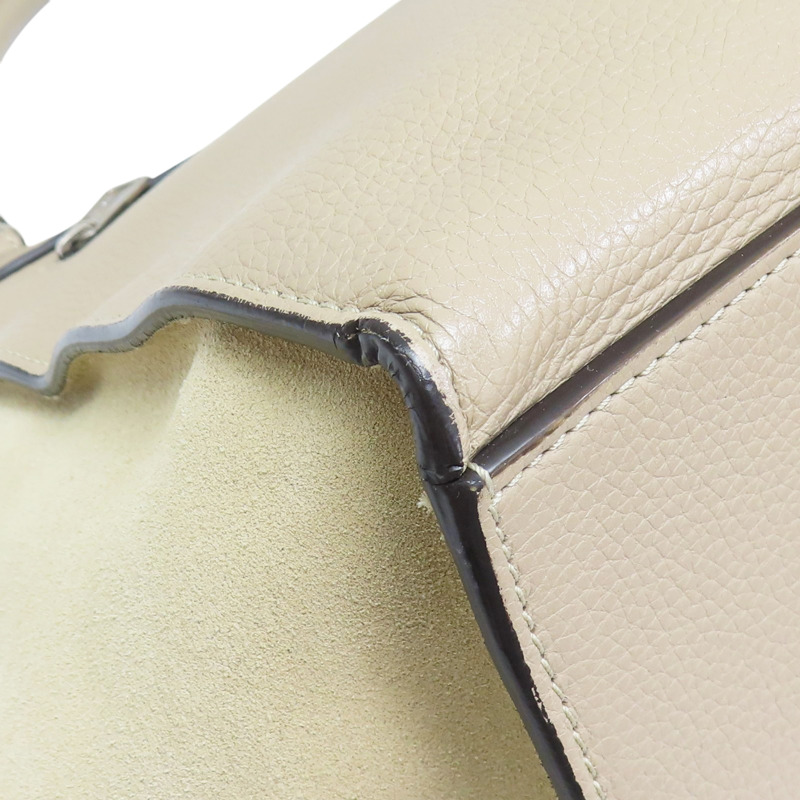 Trapeze 两用包 淺棕色 牛皮【CELINE 賽琳】-12