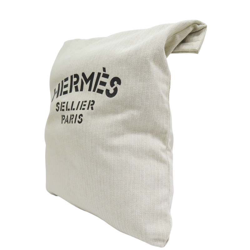 米色 帆布 Aline Grooming 肩背包【HERMES 愛馬仕】-2