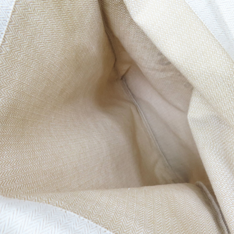 米色 帆布 Aline Grooming 肩背包【HERMES 愛馬仕】-4