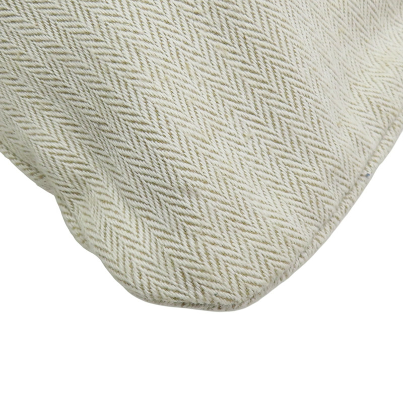 米色 帆布 Aline Grooming 肩背包【HERMES 愛馬仕】-7