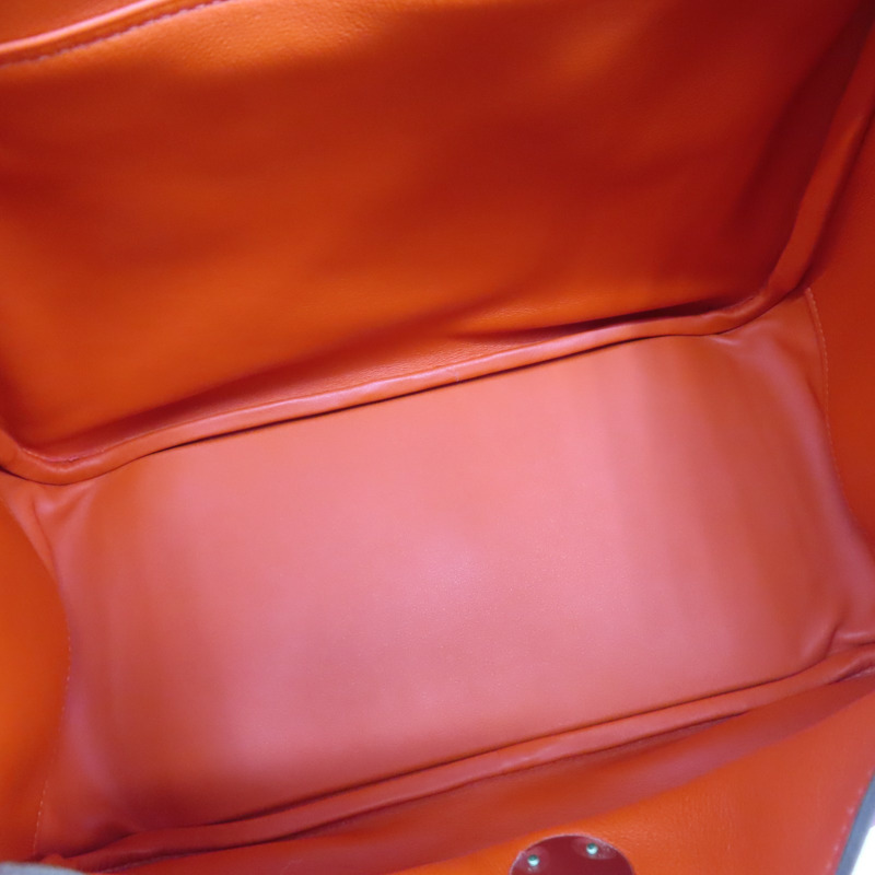 牡丹紅 Swift牛皮 Lindy 30 肩背包 □R刻 銀釦【HERMES 愛馬仕】-4