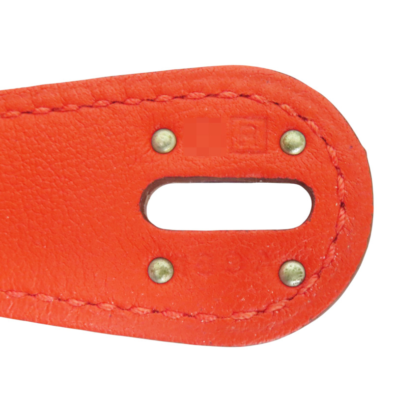 牡丹紅 Swift牛皮 Lindy 30 肩背包 □R刻 銀釦【HERMES 愛馬仕】-6