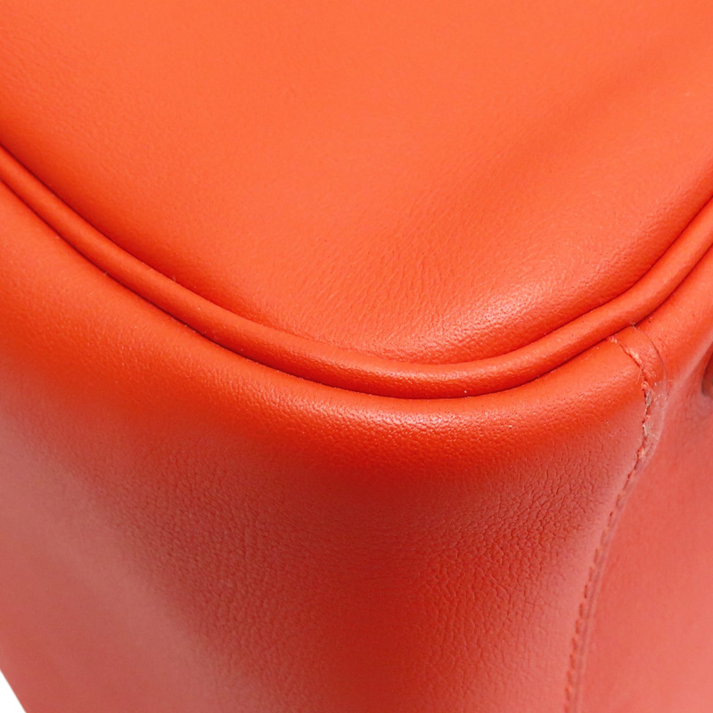 牡丹紅 Swift牛皮 Lindy 30 肩背包 □R刻 銀釦【HERMES 愛馬仕】-10