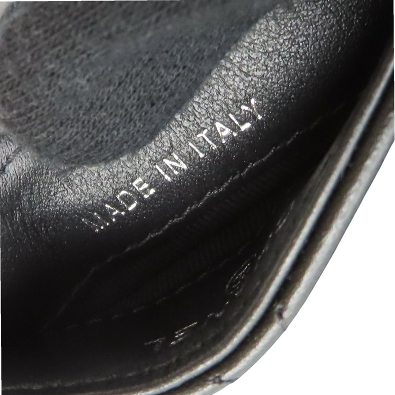 黑色 菱格紋 牛皮 名片夾 卡夾【CHANEL 香奈兒】-6