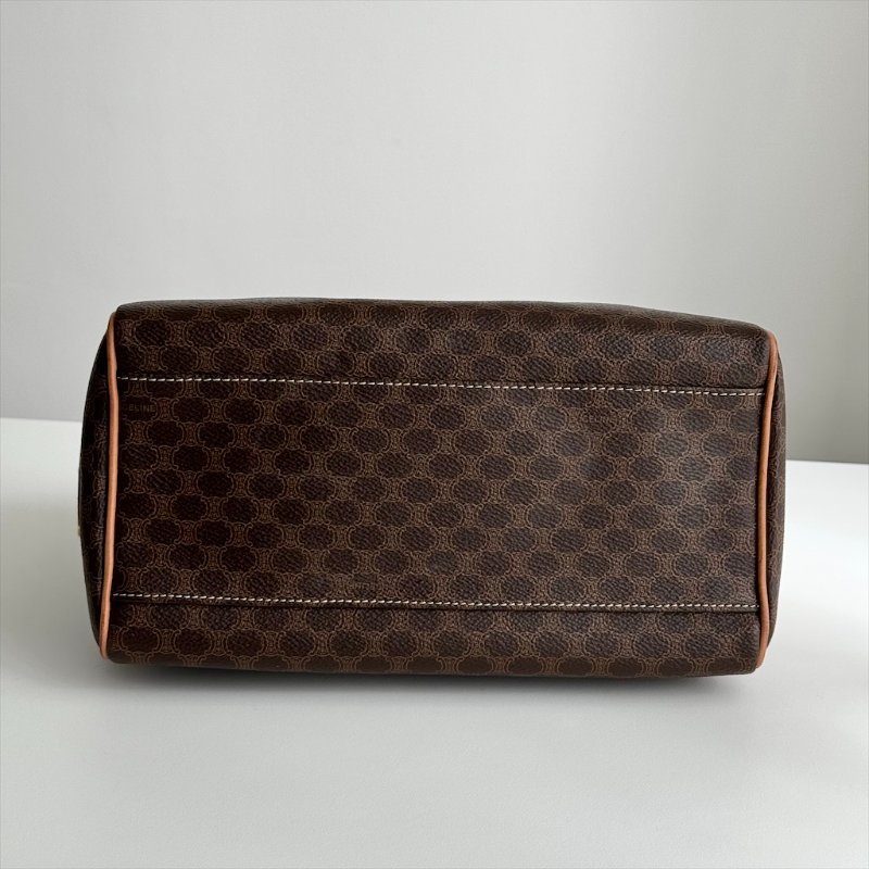 𝐂𝐄𝐋𝐈𝐍𝐄棕老花𝟐𝟓𝐜𝐦波士頓包(贈專櫃背帶)-7