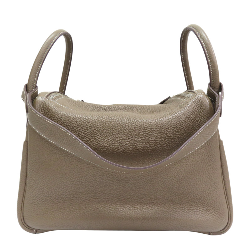 大象灰 Togo牛皮 Lindy 30 D刻 銀扣【HERMES 愛馬仕】-1