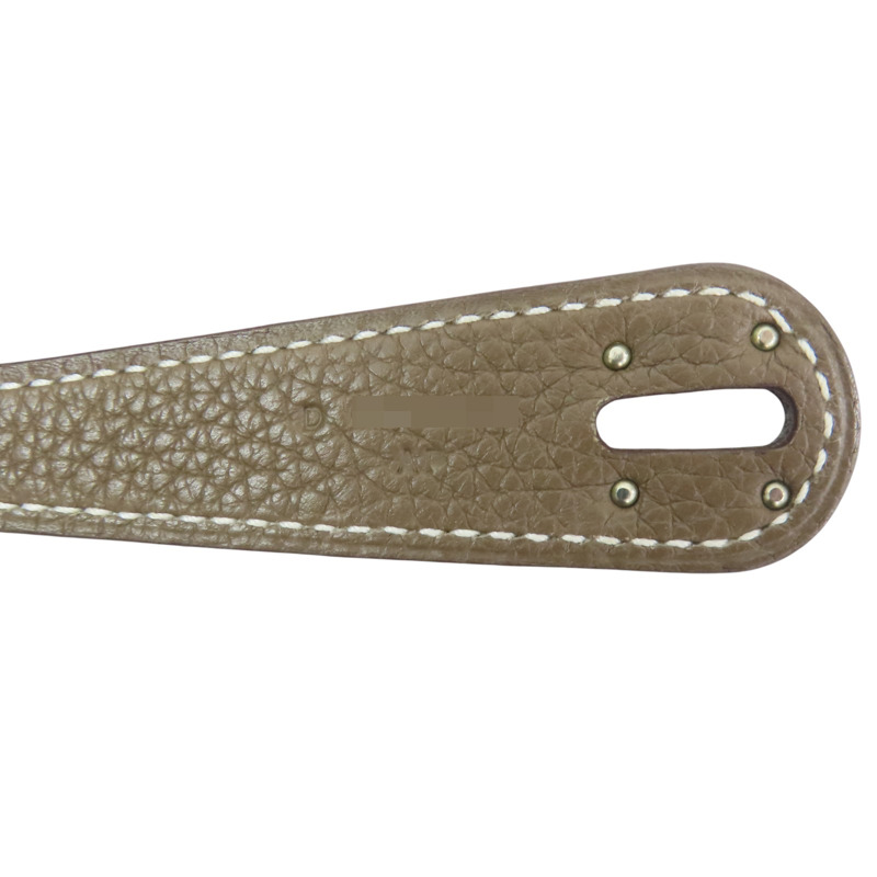 大象灰 Togo牛皮 Lindy 30 D刻 銀扣【HERMES 愛馬仕】-6