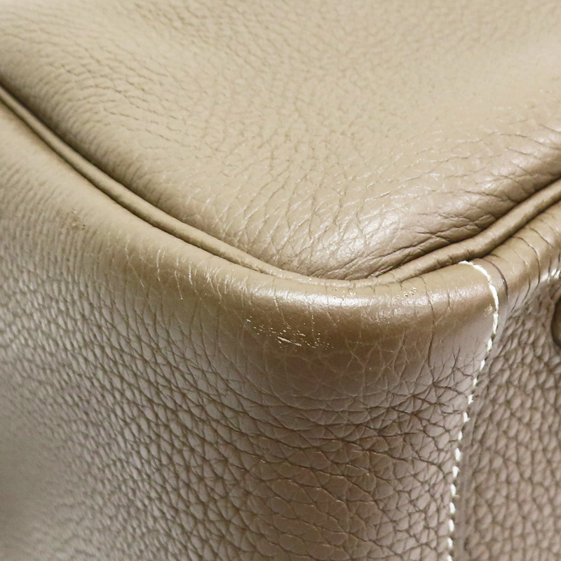 大象灰 Togo牛皮 Lindy 30 D刻 銀扣【HERMES 愛馬仕】-8